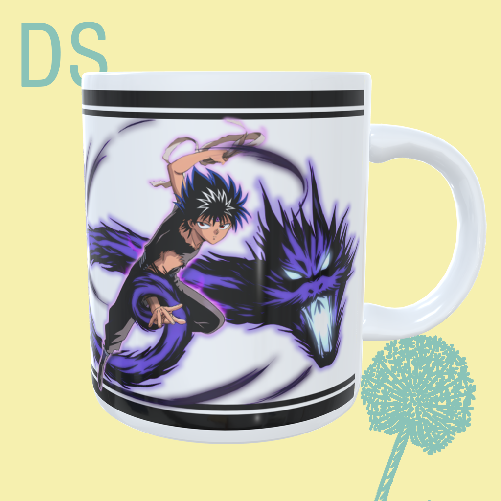 Caneca Teu Cu Yu Yu Hakusho Personalizada Com Seu Nome