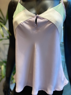 Blusa Alça Tricolor - Fino Look