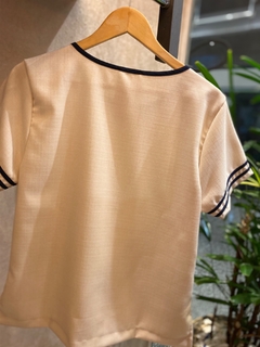 Blusa Linho Bege - Fino Look