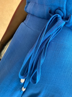 Calça Pantalona Azul Royal - comprar online