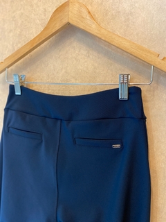 Calça Viscolycra Reta Marinho - Fino Look