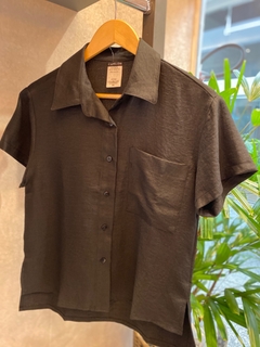 Camisa Lisa Mg Curta
