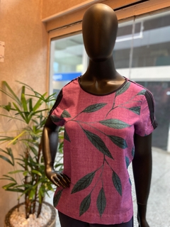 Blusa Estampada Lilás - Fino Look