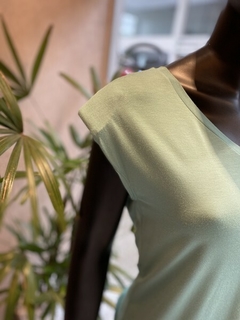 Regata Muscle Tee Verde Menta - comprar online