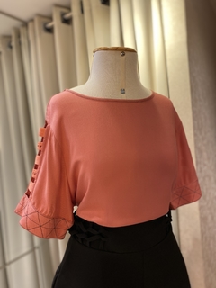 Blusa Viscose Ombro Vazado - Fino Look