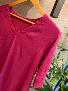 Blusa Lisa Viscose Violeta - comprar online