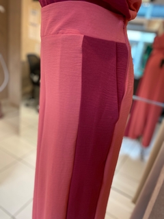 Calça Pantalona Bicolor - comprar online