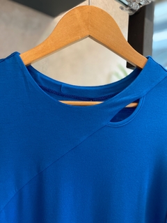 Blusa Viscolycra Azul - comprar online