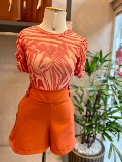 Blusa Estampada Tule na internet