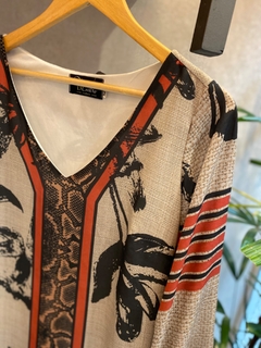 Vestido Estampado Animal Print - comprar online