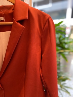 Blazer Curto Terracota - comprar online