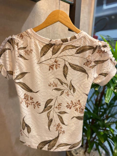 T-shirt Malha Laise - Fino Look