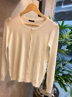 Cardigan Liso Tricot
