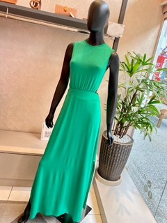 Vestido Longo Viscolycra Verde na internet