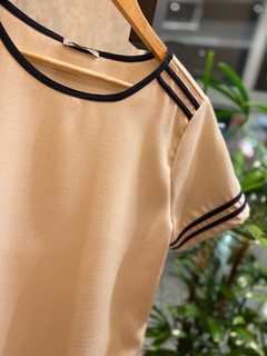 Blusa Linho Bege