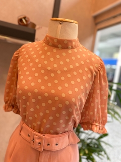 Blusa Poá Gola Alta - comprar online
