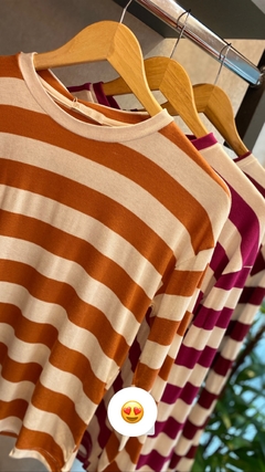 Blusa Malha Tricot Listrada na internet