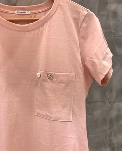 T-shirt Broche Pérola - comprar online