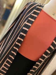 Cardigan Listrado na internet