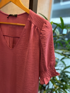 Blusa Lastex Manga