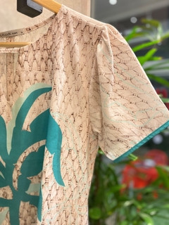 Blusa Estampada Toque de Seda
