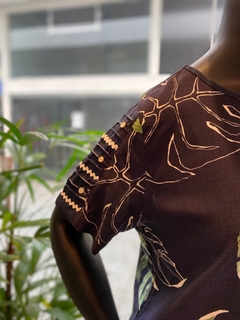 Imagem do Blusa Estampada Sianinha Manga
