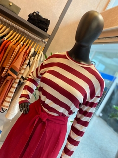 Blusa Malha Tricot Listrada - comprar online