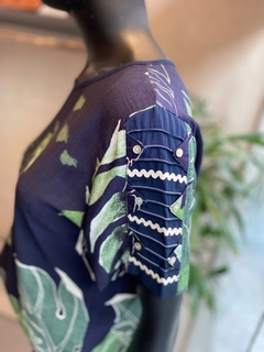 Blusa Estampada Sianinha Manga
