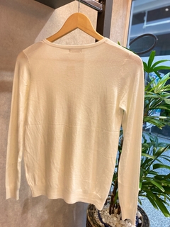 Cardigan Liso Tricot - Fino Look