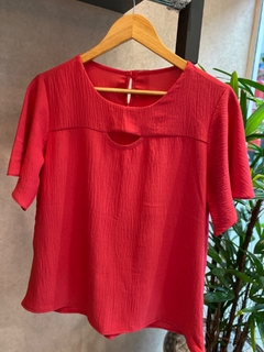 Blusa Crepe Lisa Pink - comprar online