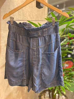 Short Bolso Jeans Tencel - Fino Look