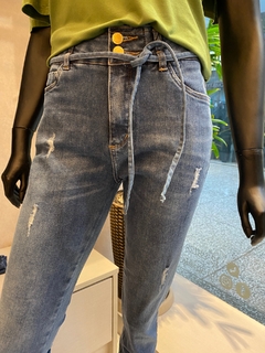 Capri Tornozelo Jogger Jeans