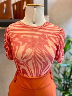Blusa Estampada Tule - comprar online