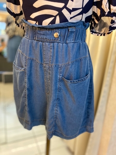 Short Bolso Jeans Tencel