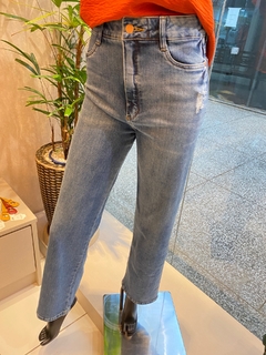 Calça Reta Jeans