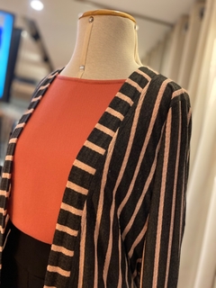 Cardigan Listrado - comprar online