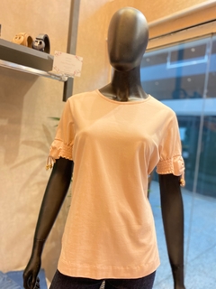 Blusa Malha Argola Manga - loja online