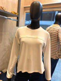 Blusa Mg Longa Botões na internet