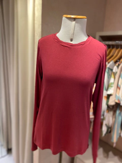 Blusa Mg Longa Malha Tricô - Fino Look