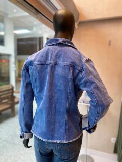 Jaqueta Jeans Barra Desfiada - Fino Look