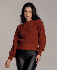 Tricot Olivia Terracota