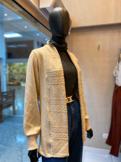 Cardigan Tricot Bege