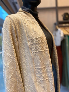 Cardigan Tricot Bege - comprar online