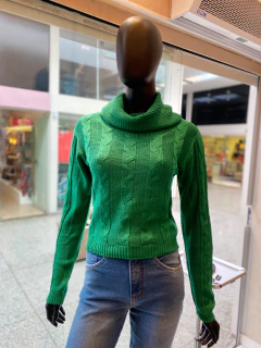 Tricot Trançado Jessica Verde