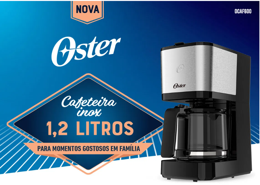 Cafeteira Espresso Oster Nova PrimaLatte Inox