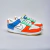 O Nike Dunk Low GS 101 é um tênis unissex colorido, confeccionado em couro legítimo, camurça e tecido. Com ajuste por cadarços e material interno em tecido, proporciona conforto e respirabilidade. Sua versatilidade combina com diferentes estilos. Produto 