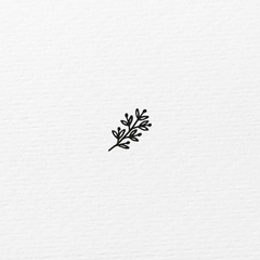 Carimbo Desenho | Ramo R2 - 2.5x2.5 cm