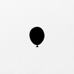 Carimbo Desenho | Bexiga - 4x3 cm