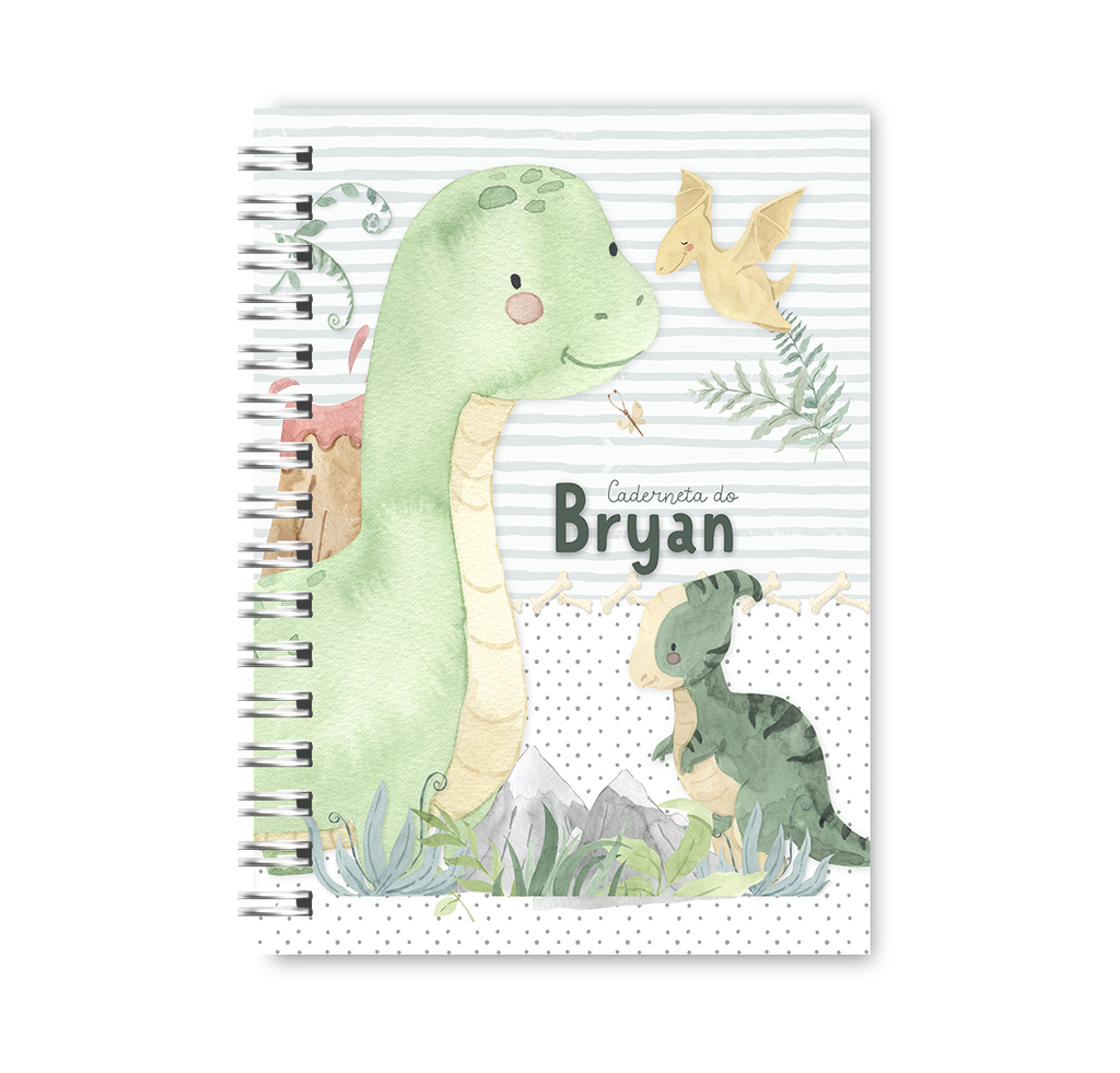 Livro do bebê personalizado Dinossauro baby