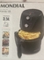 Air Fryer mondial family 3,5l preta 220v